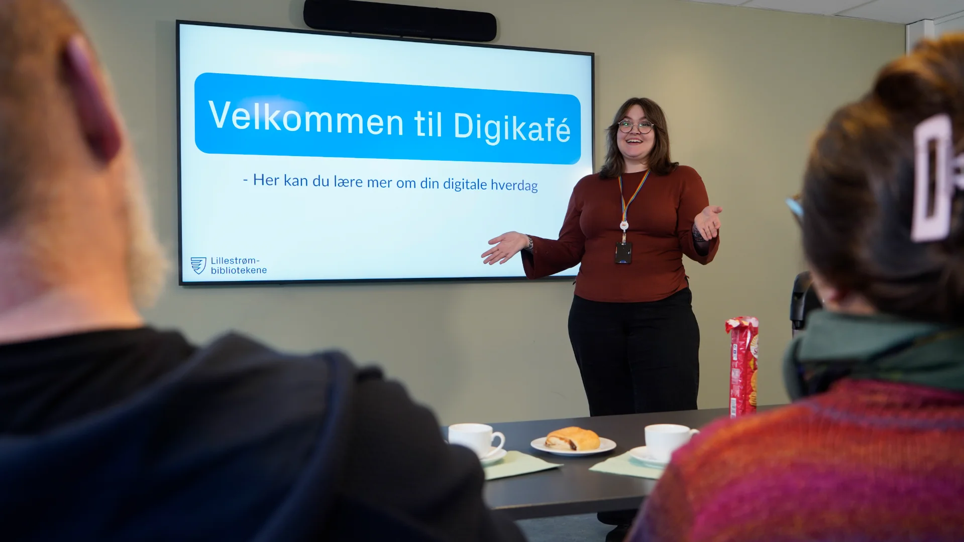 Dekorelement som erstatning for et bilde