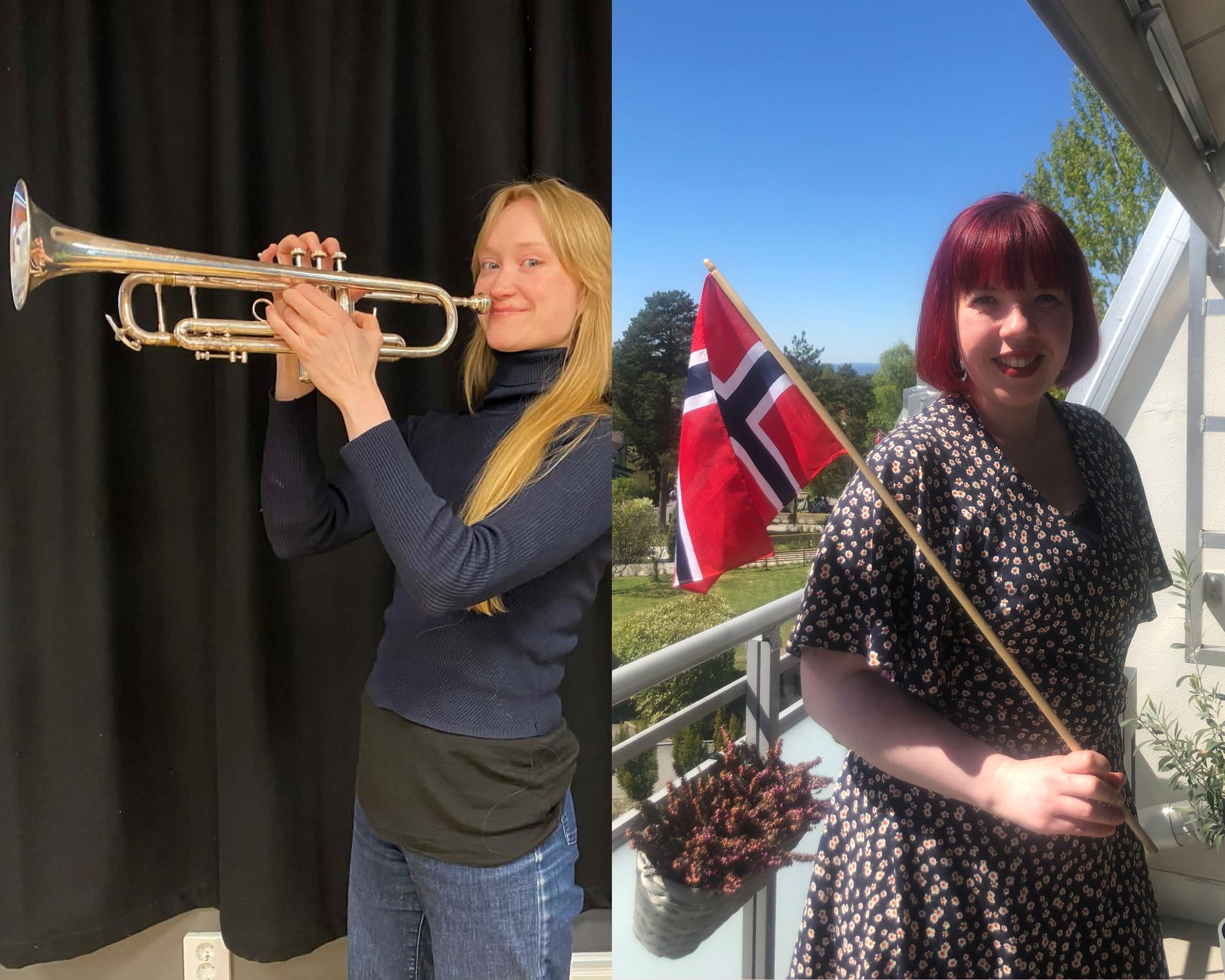 Dekorelement som erstatning for et bilde