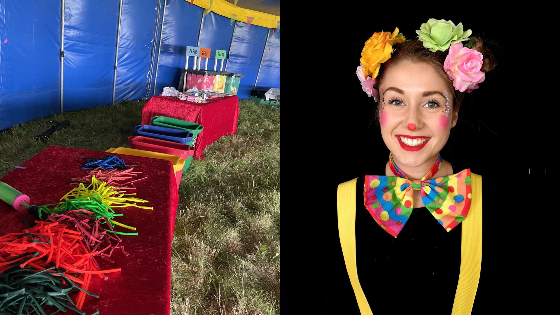 Dekorelement som erstatning for et bilde