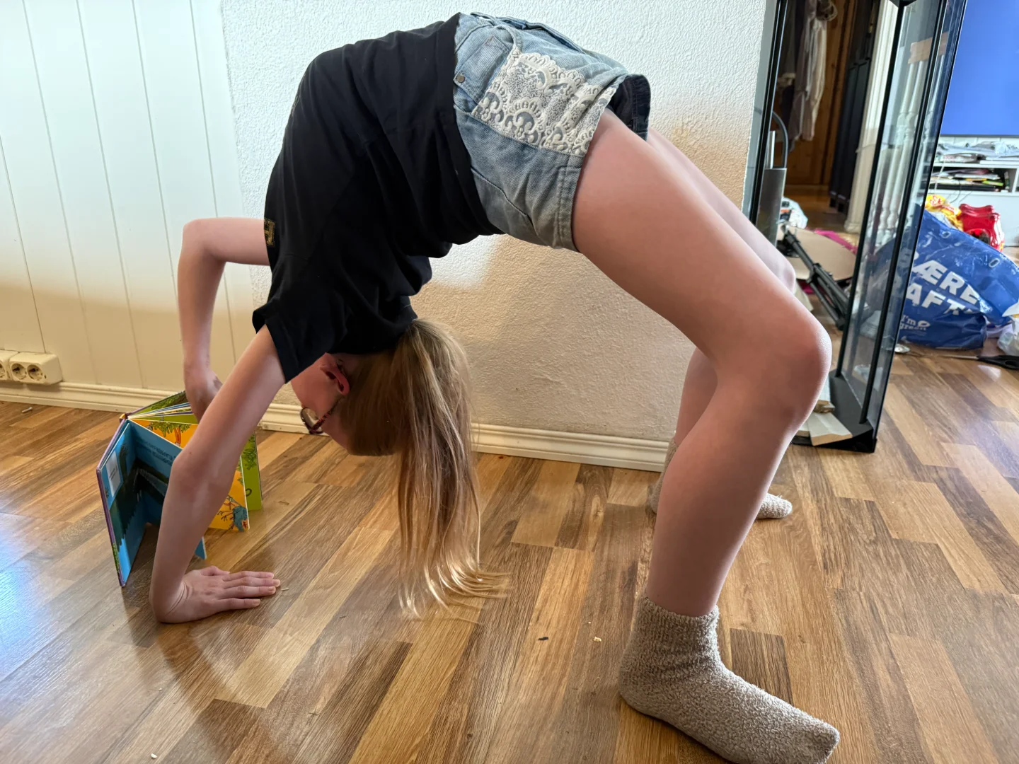 Dekorelement som erstatning for et bilde