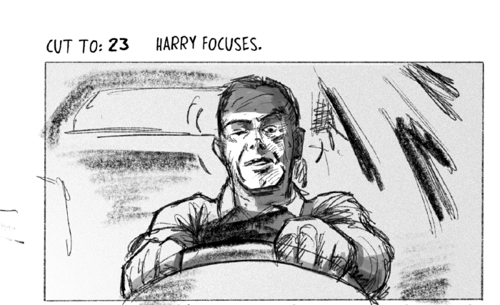 Bilde: Workshop | Harry Hole-serien: action fra manus til storyboard