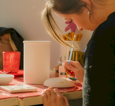 Bilde: Studentukene | Keramikkmaling med Creative Collective